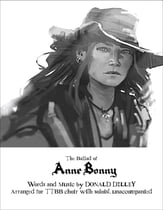 The Ballad of Anne Bonny TTBB choral sheet music cover
